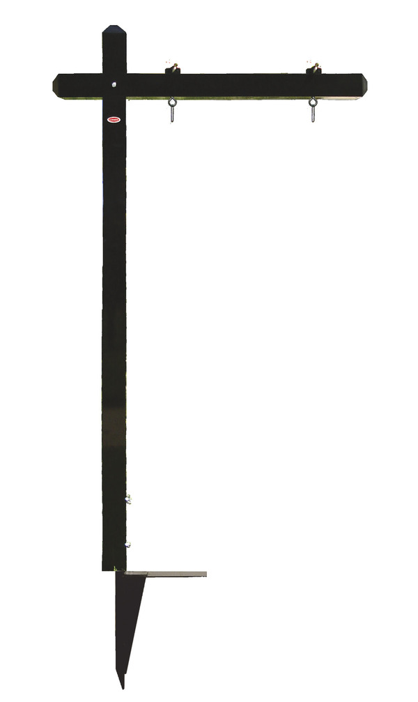 18h x 24w Aluminum Sign Post (PP)-Black